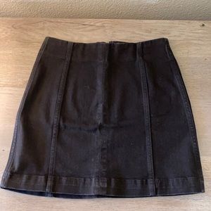 Women’s black skirt